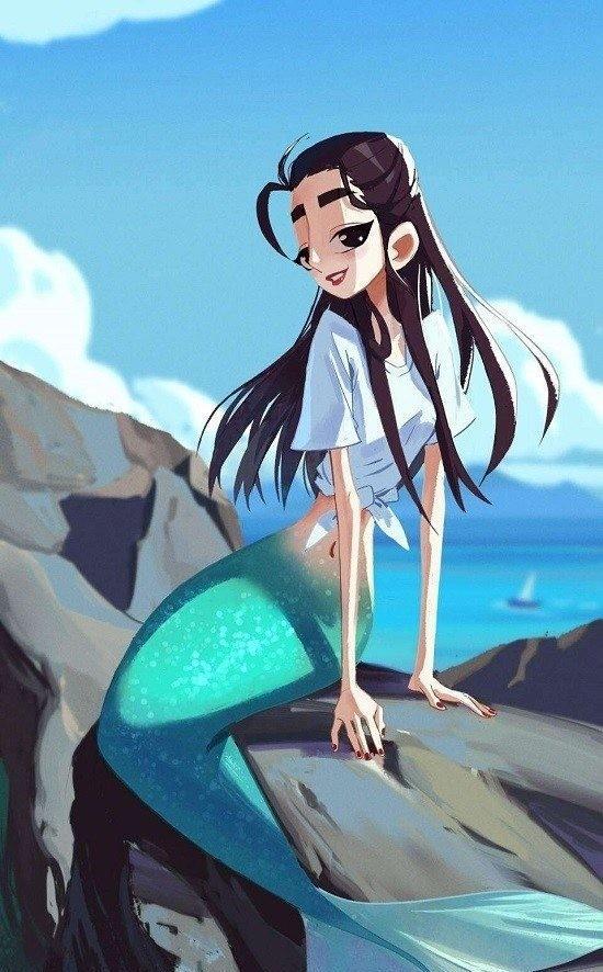 迪丽热巴抽象画像